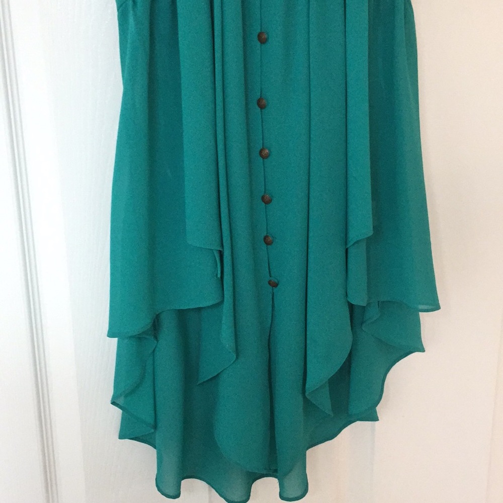 Turquoise blouse - Picture 5 of 5